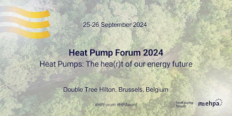 Heat Pump Forum 2024 - Heat pumps: the hea(r)t of our energy future