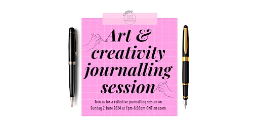 Imagem principal do evento Keep Your Marbles: Art and Creativity: Journalling session