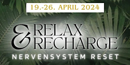 Primaire afbeelding van RELAX & RECHARGE Aromatherapy Experience Week