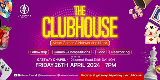 Imagem principal do evento The Clubhouse