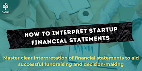 How to interpret startup financial statements