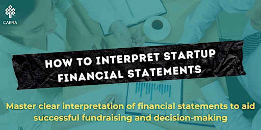 Image principale de How to interpret startup financial statements