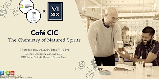 Imagem principal do evento Café CIC: The Chemistry of Matured Spirits