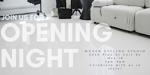 Primaire afbeelding van Woven Boutique + Styling Studio GRAND OPENING!