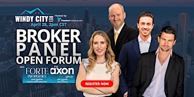 Imagem principal do evento Broker Panel Open Forum