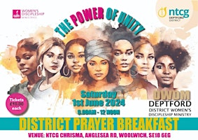 Hauptbild für Deptford District Women's Discipleship Ministry 'Prayer Breakfast'