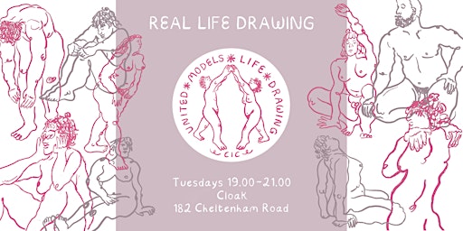 Imagem principal do evento Real Life Drawing - Tuesday 16th April