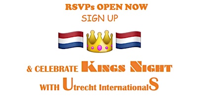 Hauptbild für Celebrate King's Night with Utrecht Internationals