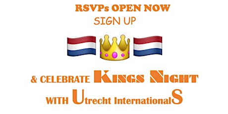 Celebrate King's Night with Utrecht Internationals