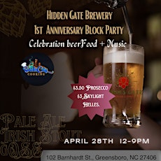 Hidden Gate Brewery First Anniversary Block Party