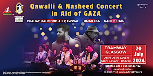 Qawalli & Nasheed Concert in Aid of GAZA primary image