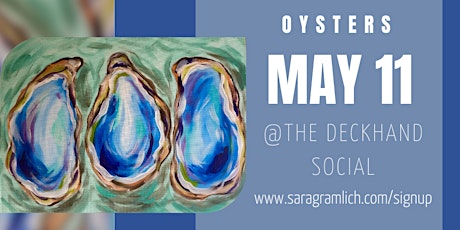 Paint and Pours - Oyster Painting @ The Deckhand Social