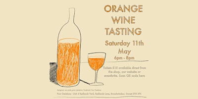 Imagem principal do evento Orange Wine Tasting