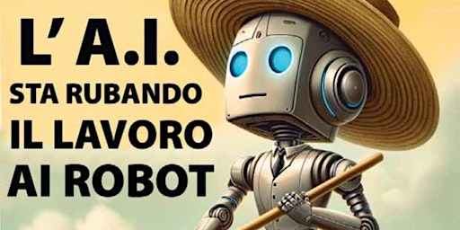 Image principale de Spettacolo robotico - 'L'AI sta rubando il lavoro ai robot'