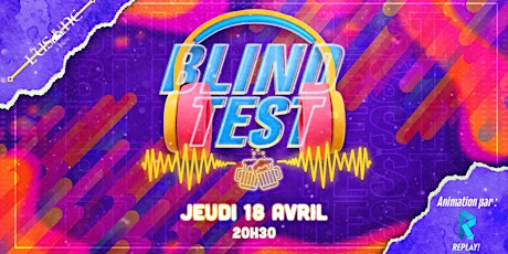 Soirée Blind Test - Jeudi 18 Mars