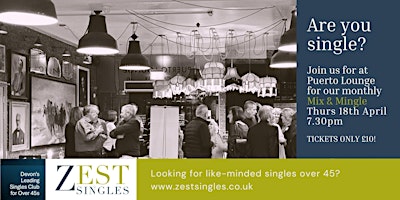 Zest Singles Mix & Mingle primary image