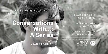 Conversations With...: A Series feat. Ziaur Rahman primary image
