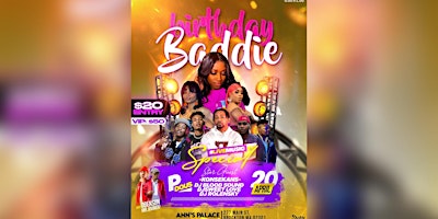 Primaire afbeelding van Baddie Birthday Bash