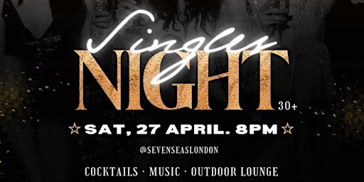 Connections presents Singles Nights 30+  primärbild