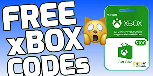 Primaire afbeelding van FREE $100+ Xbox Gift Cards Generator 2024 Daily Update  Xbox Gift Cards