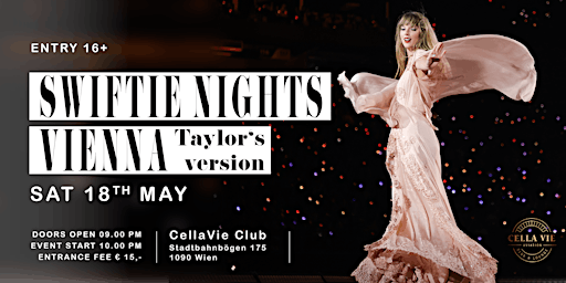 SWIFTIE NIGHTS VIENNA | Taylor's Version (18.05.24)  primärbild