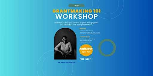 Imagem principal do evento Online Grantmaking workshop 101