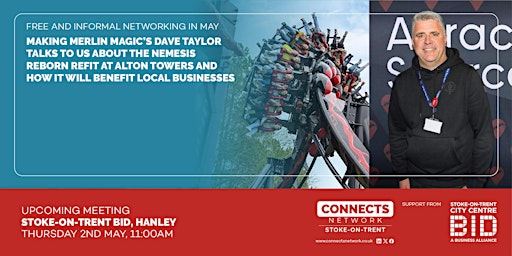 Imagem principal do evento Connects Network Meeting - Stoke-on-Trent - May 2024