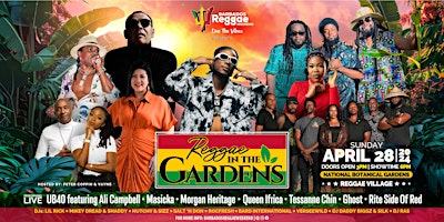 Imagem principal do evento Reggae in the Gardens