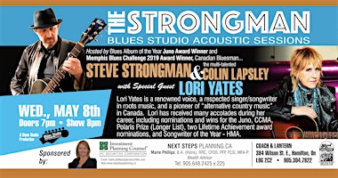 Imagem principal do evento Steve Strongman Blues Studio Acoustic Sessions