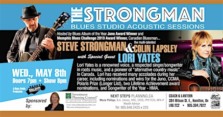 Steve Strongman Blues Studio Acoustic Sessions