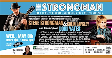 Imagem principal do evento Steve Strongman Blues Studio Acoustic Sessions