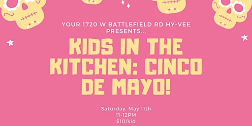 Imagem principal do evento Kids in the Kitchen: Cinco de Mayo!