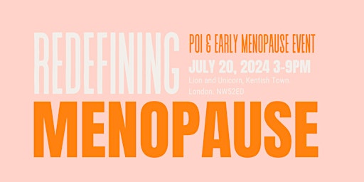 Imagem principal de Redefining Menopause