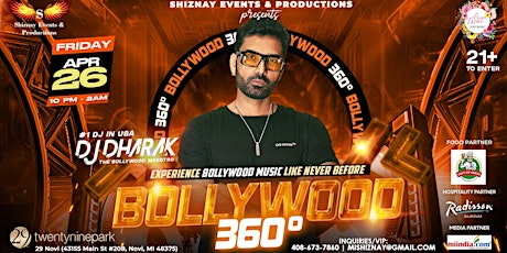 Bollywood 360 Feat. DJ Dharak