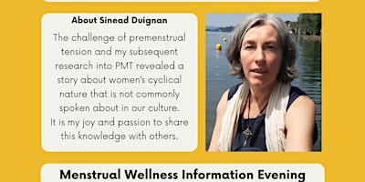 Primaire afbeelding van Menstrual Wellness Information Evening