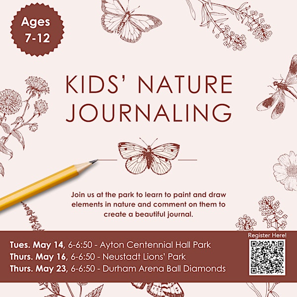Nature Journaling for Kids - DURHAM