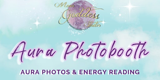 AURA Photo Booth - What Color Is Your Aura? Photo & Energy Reading. primary image