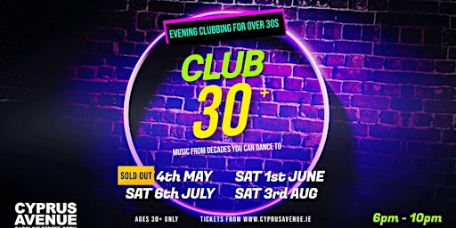 CLUB 30  primärbild