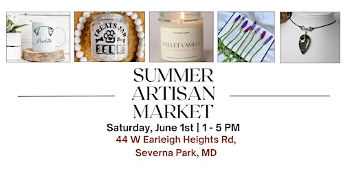 Primaire afbeelding van Sparrow Events Summer Market | Severna Park, MD