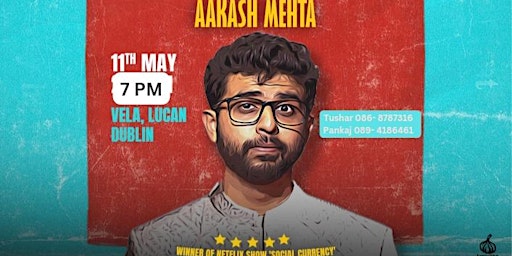 Aakash Mehta - Netflix Winner - Stand-up comedy primary image