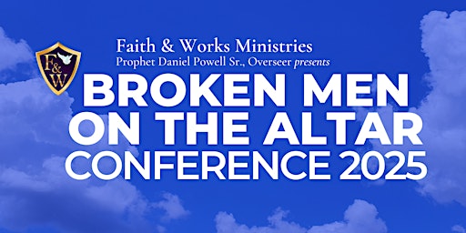 Imagem principal do evento Broken Men on the Altar Conference 2025