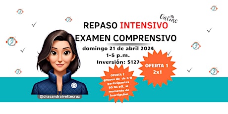 ✨Repaso INTENSIVO para examen comprensivo doctoral