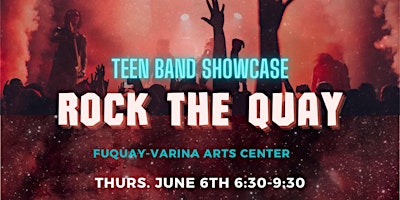 Primaire afbeelding van Rock the Quay - Teen Band Showcase