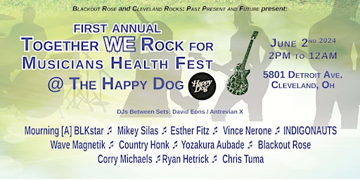 Immagine principale di Together We Rock For Musicians Health Fest 