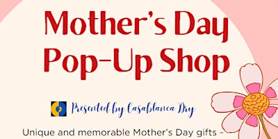 Immagine principale di Mothers Day Pop Up Shop - Vendor Fee 