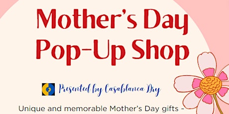 Mothers Day Pop Up Shop - Vendor Fee