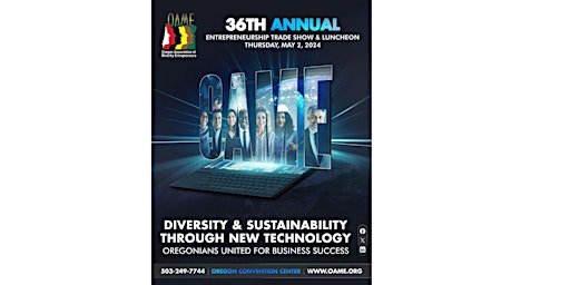 Primaire afbeelding van OAME's 36th Annual Entrepreneurship Tradeshow & Luncheon