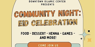 Imagem principal de Community Night: Eid Celebration