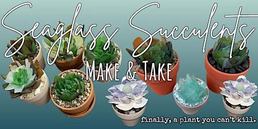 Imagem principal do evento Seaglass and Shells Succulents