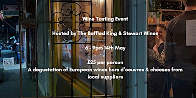 Image principale de Wine Tasting Event - The Baffled King & Stewart Wines
